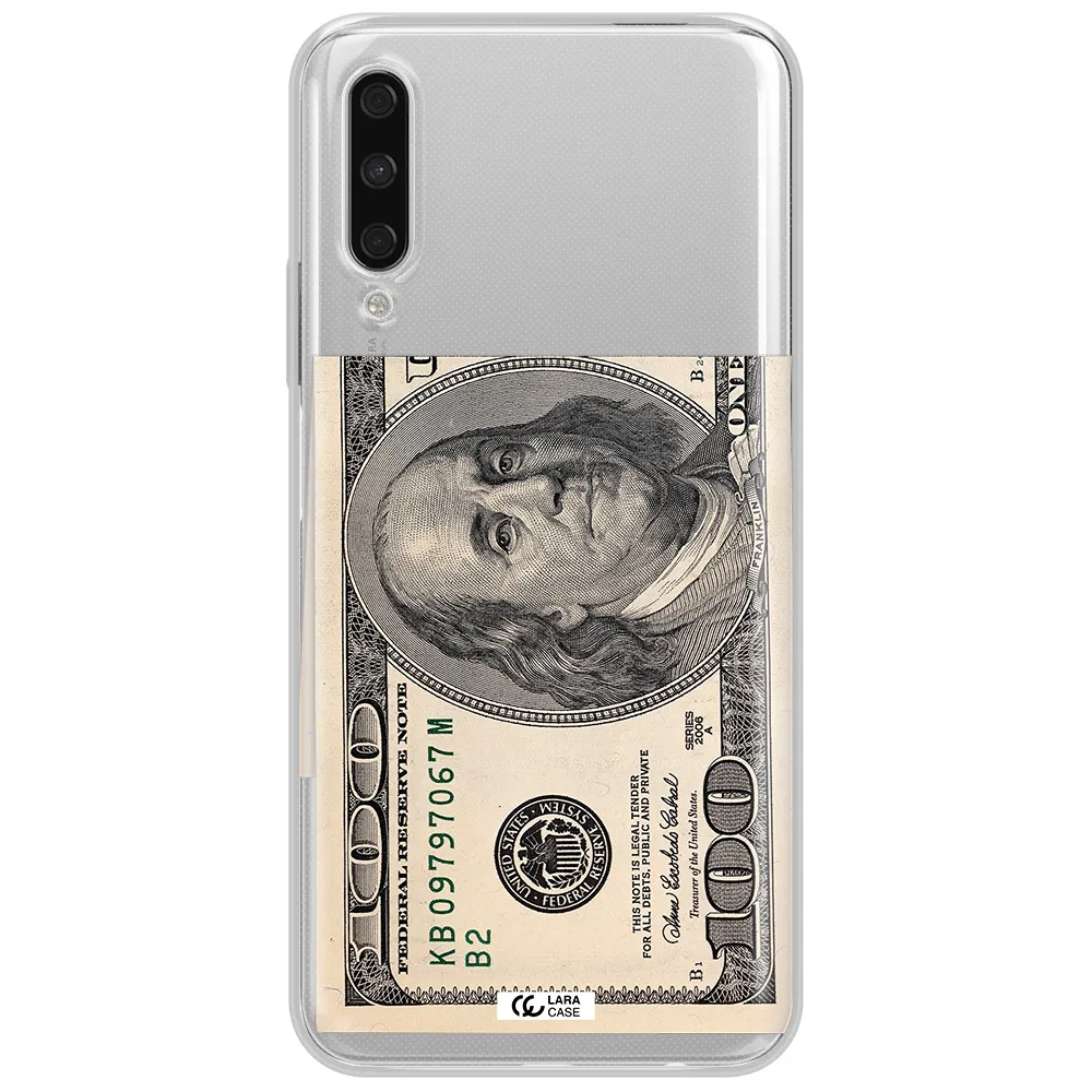 A Close-Up Of A Money Bill Huawei Y9S Clear Tpu Case