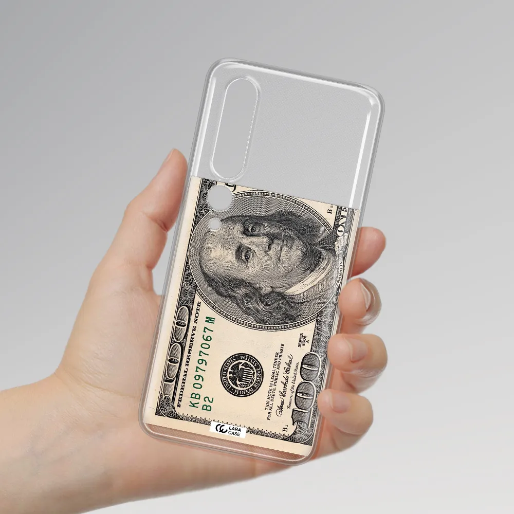 A Close-Up Of A Money Bill Xiaomi Mi 10 Pro Clear Tpu Case