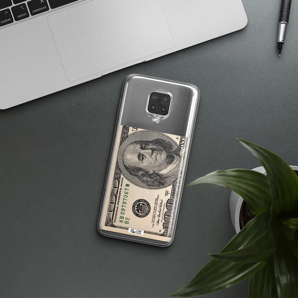 A Close-Up Of A Money Bill Xiaomi Note 9 Pro Clear Tpu Case