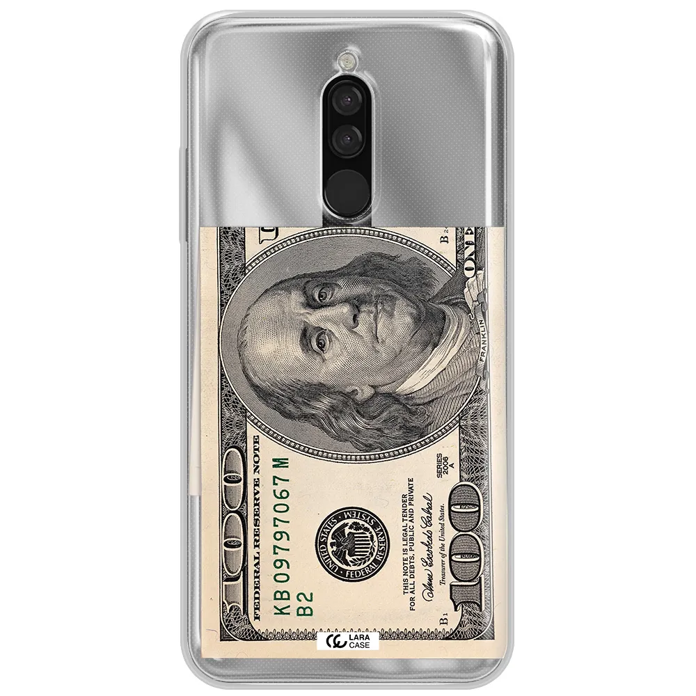 A Close-Up Of A Money Bill Xiaomi Redmi 8 Clear Tpu Case