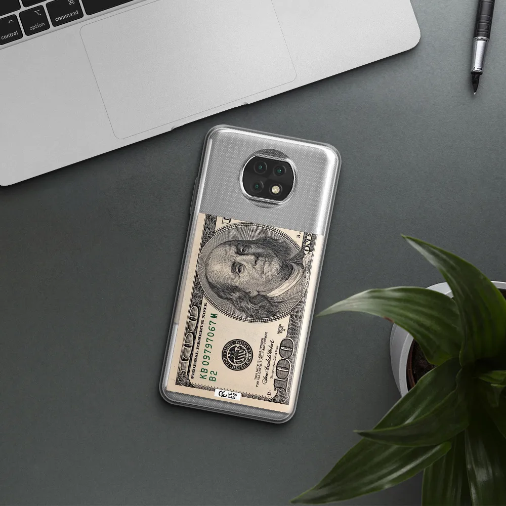 A Close-Up Of A Money Bill Xiaomi Redmi Note 9T Clear Tpu Case