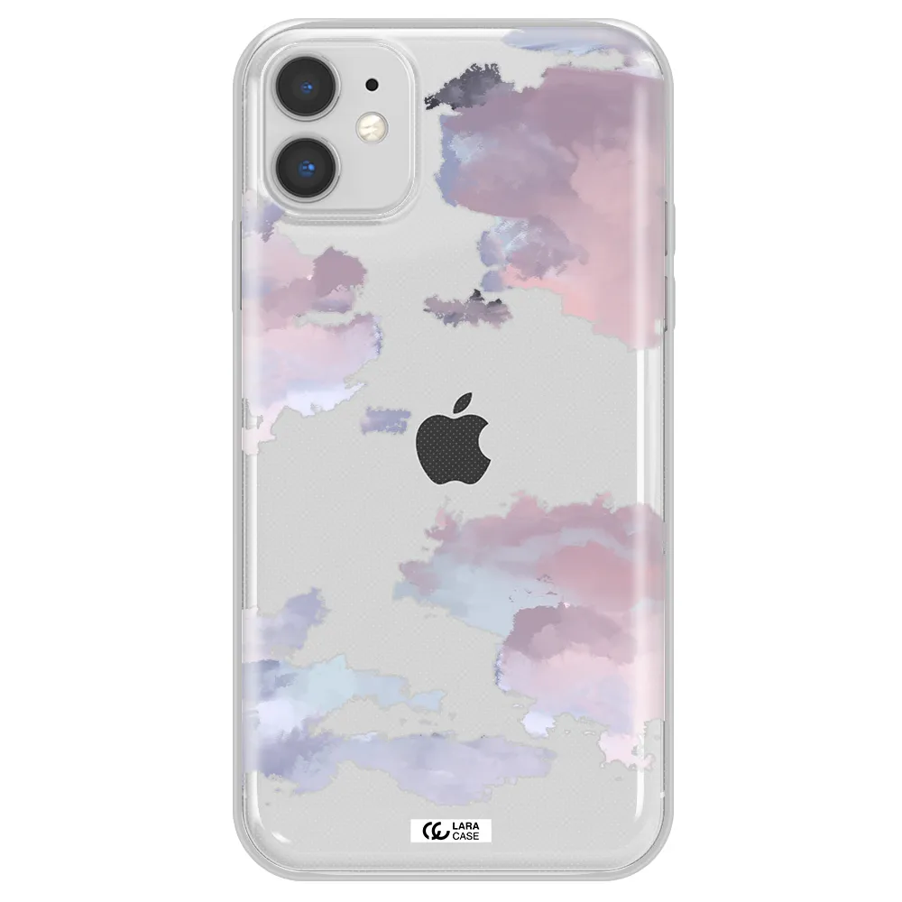 A Close-Up Of A Cloud Apple Iphone 11 Clear Tpu Case