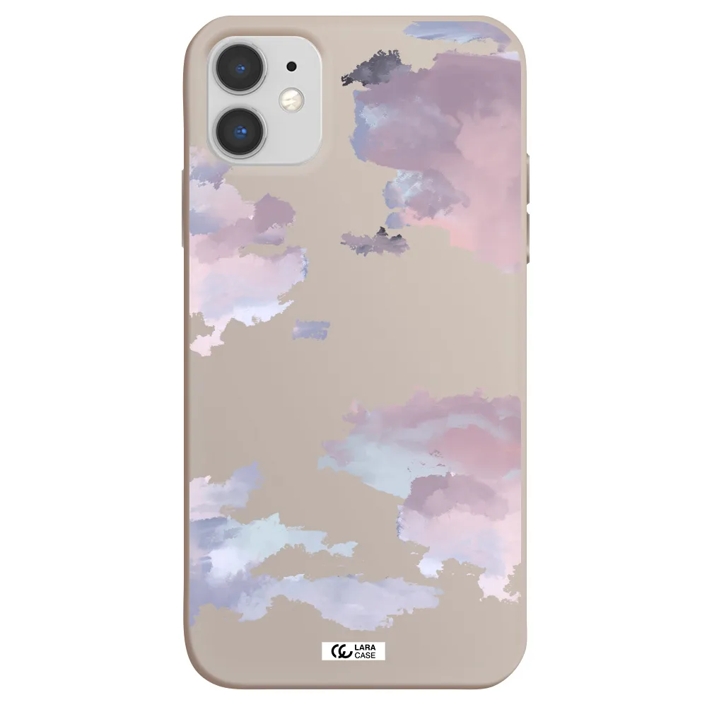 a close-up of a cloud Apple iPhone 11 Silicone Stone Case