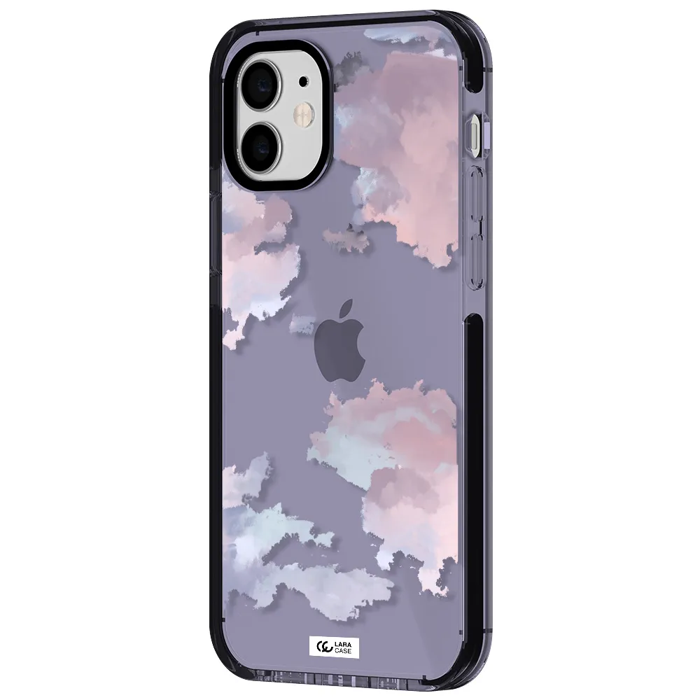a close-up of a cloud Apple iPhone 12 impact Lilac Case