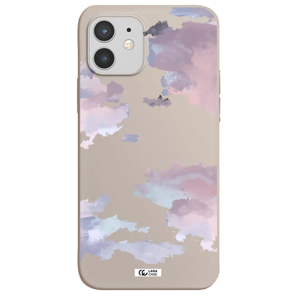 a close-up of a cloud Apple iPhone 12 mini Silicone Stone Case