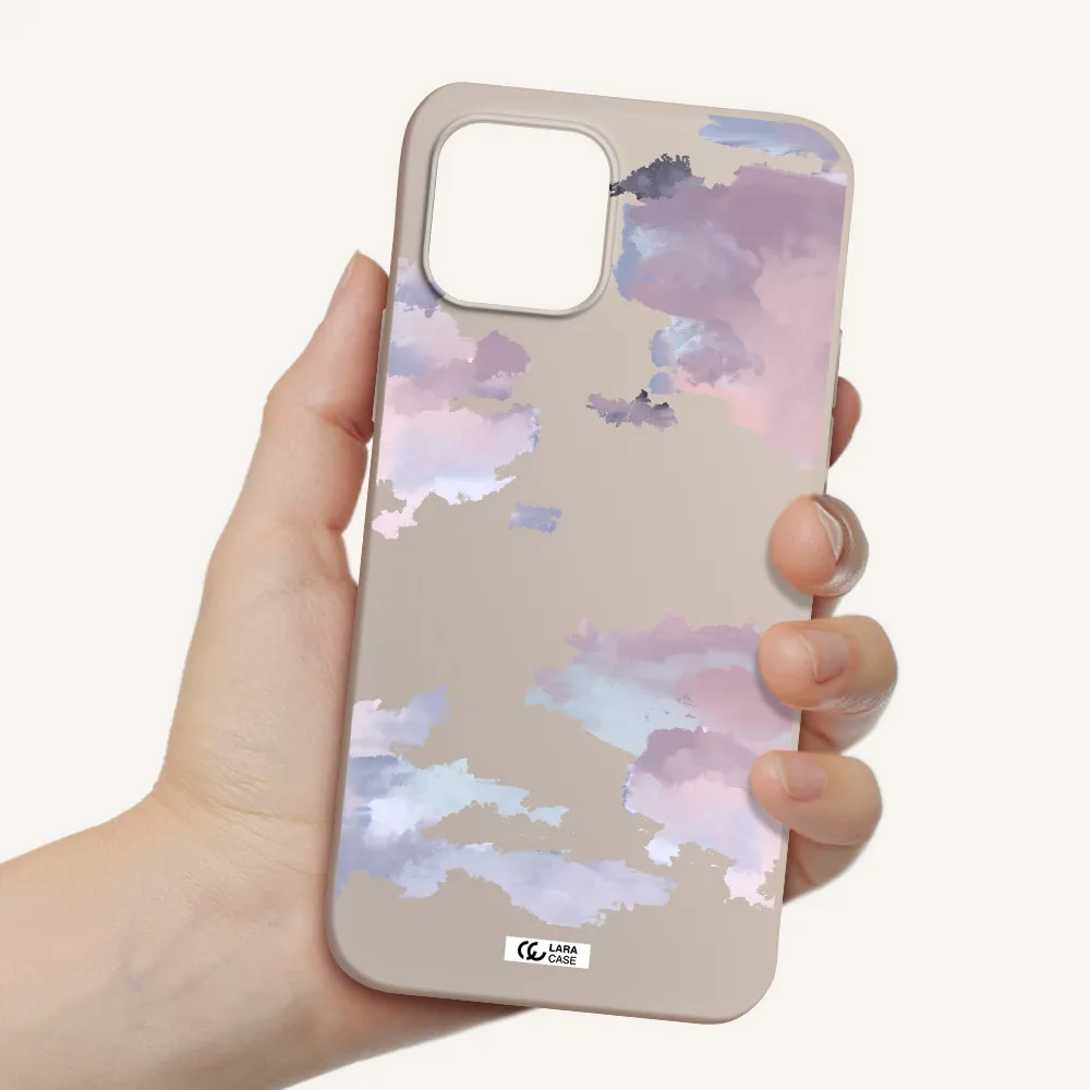 a close-up of a cloud Apple iPhone 12 mini Silicone Stone Case