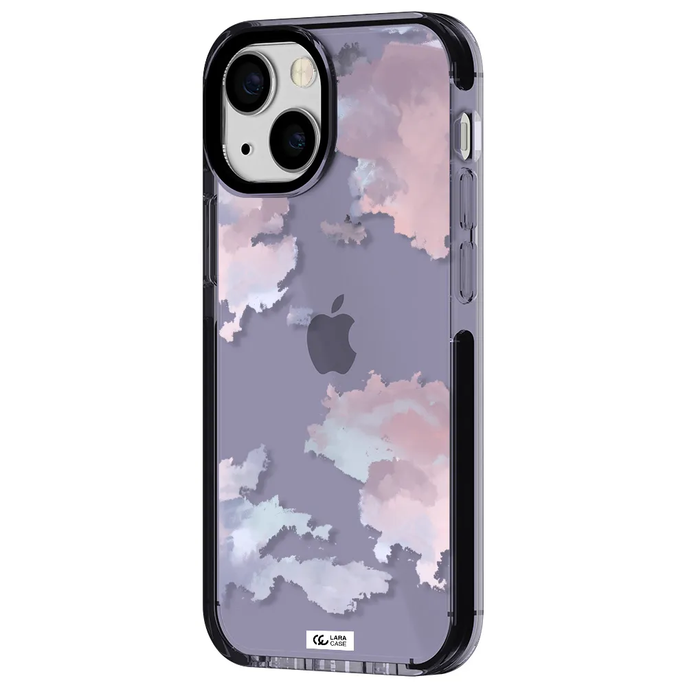 a close-up of a cloud Apple iPhone 13 mini impact Lilac Case