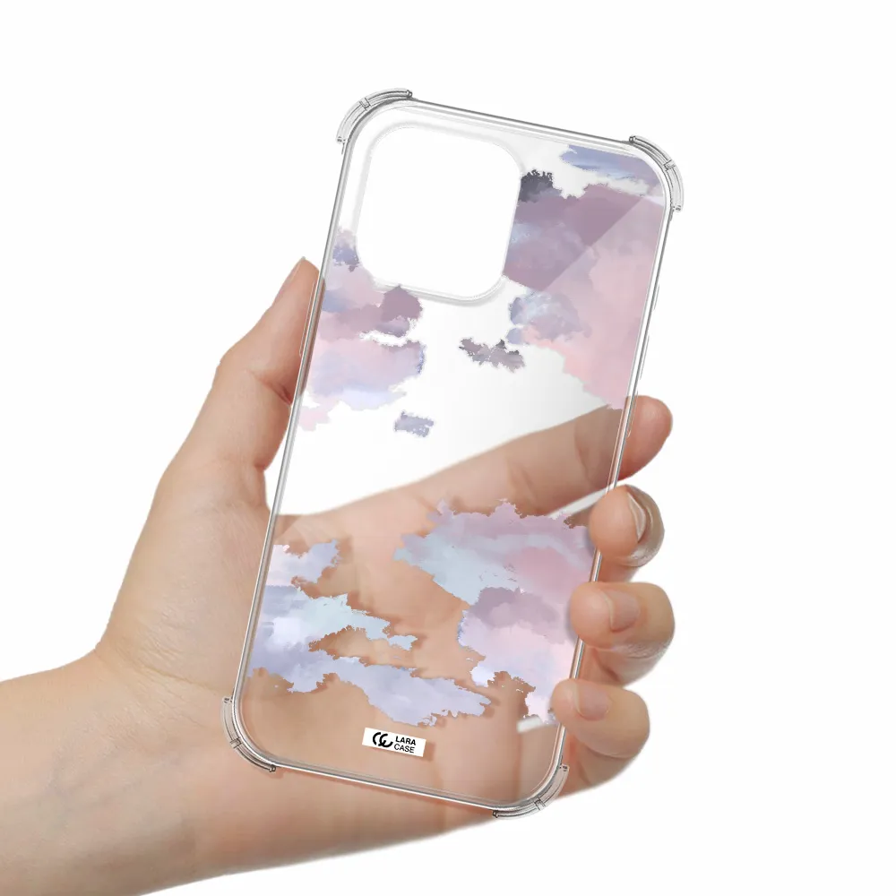 A Close-Up Of A Cloud Apple Iphone 16 Pro Max Clear Pc Case