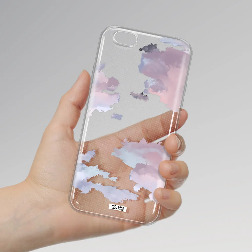 A Close-Up Of A Cloud Apple Iphone 6 Clear Tpu Case