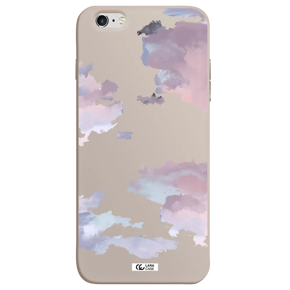 a close-up of a cloud Apple iPhone 6 s plus Silicone Stone Case