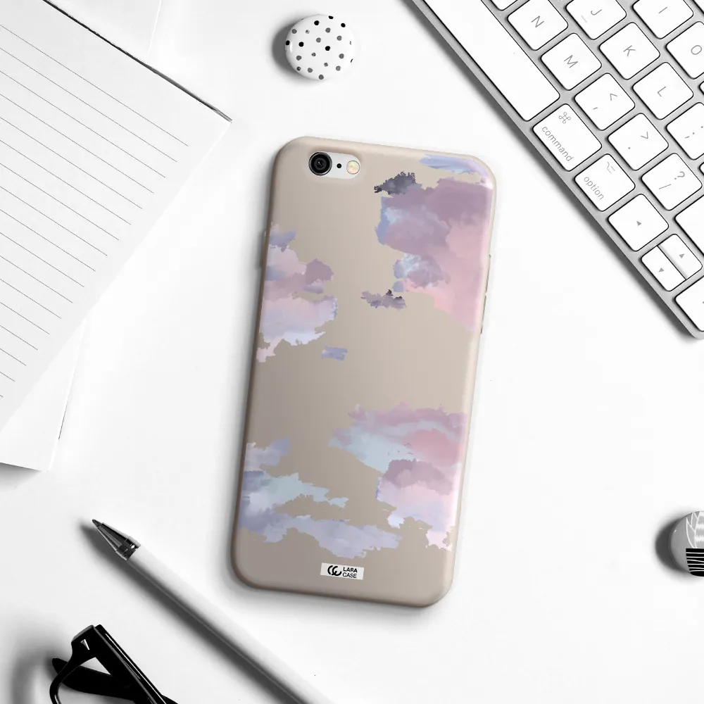 a close-up of a cloud Apple iPhone 6 Silicone Stone Case