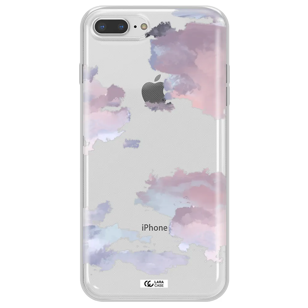 A Close-Up Of A Cloud Apple Iphone 7 Plus Clear Tpu Case