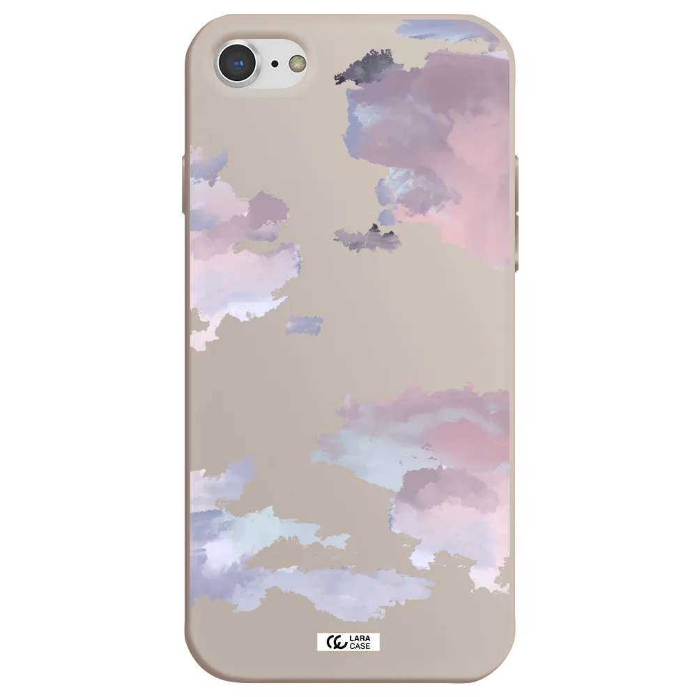 a close-up of a cloud Apple iPhone 7 Silicone Stone Case