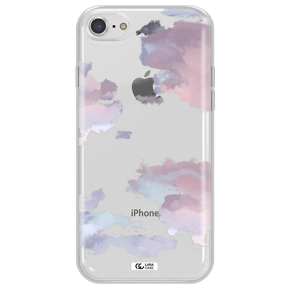A Close-Up Of A Cloud Apple Iphone 8 Clear Tpu Case