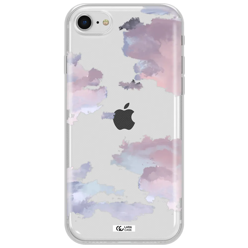 A Close-Up Of A Cloud Apple Iphone Se 2020 Clear Tpu Case