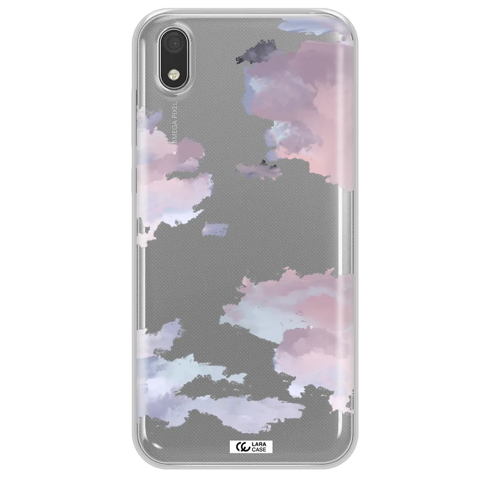 A Close-Up Of A Cloud Huawei Honor 8S Clear Tpu Case