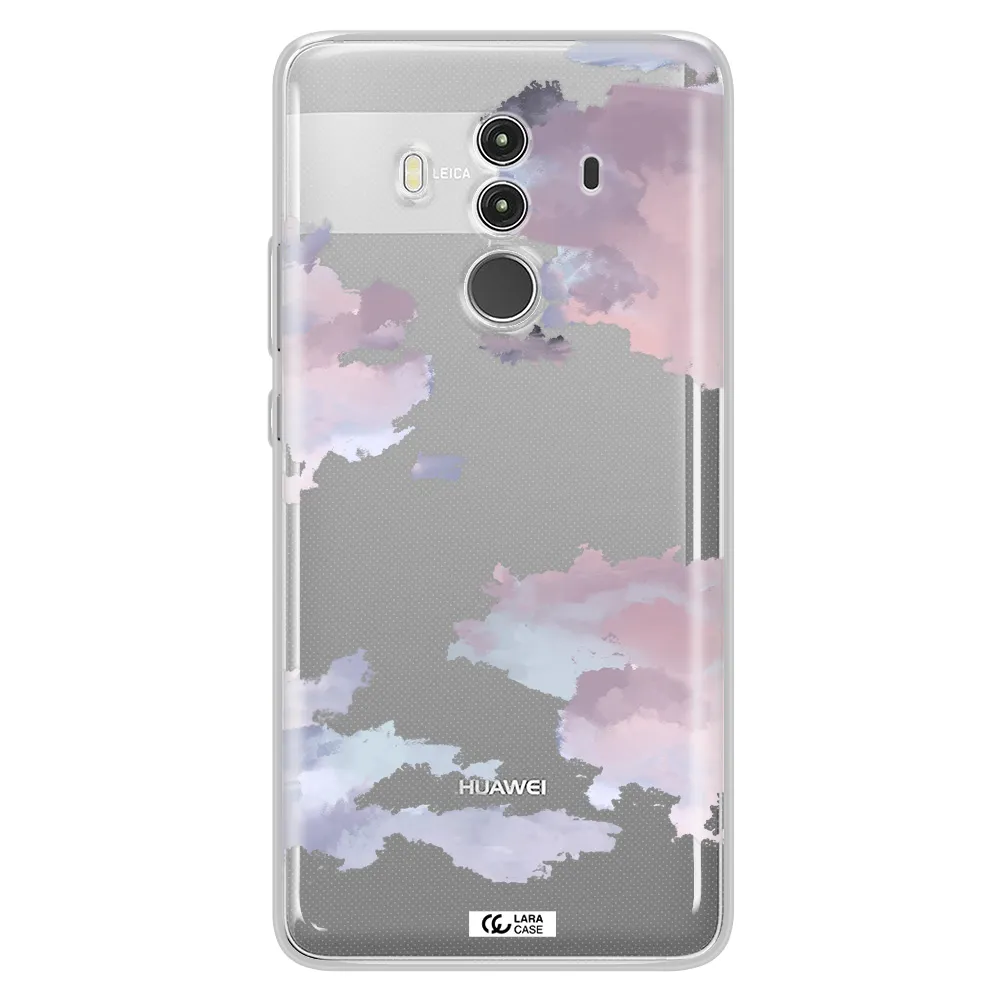 A Close-Up Of A Cloud Huawei Mate 10 Clear Tpu Case