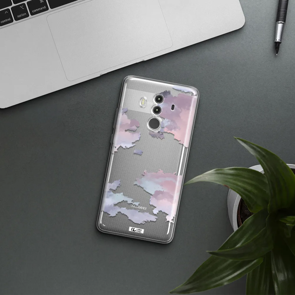 A Close-Up Of A Cloud Huawei Mate 10 Clear Tpu Case