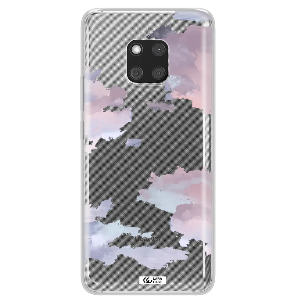 A Close-Up Of A Cloud Huawei Mate 20 Pro Clear Tpu Case