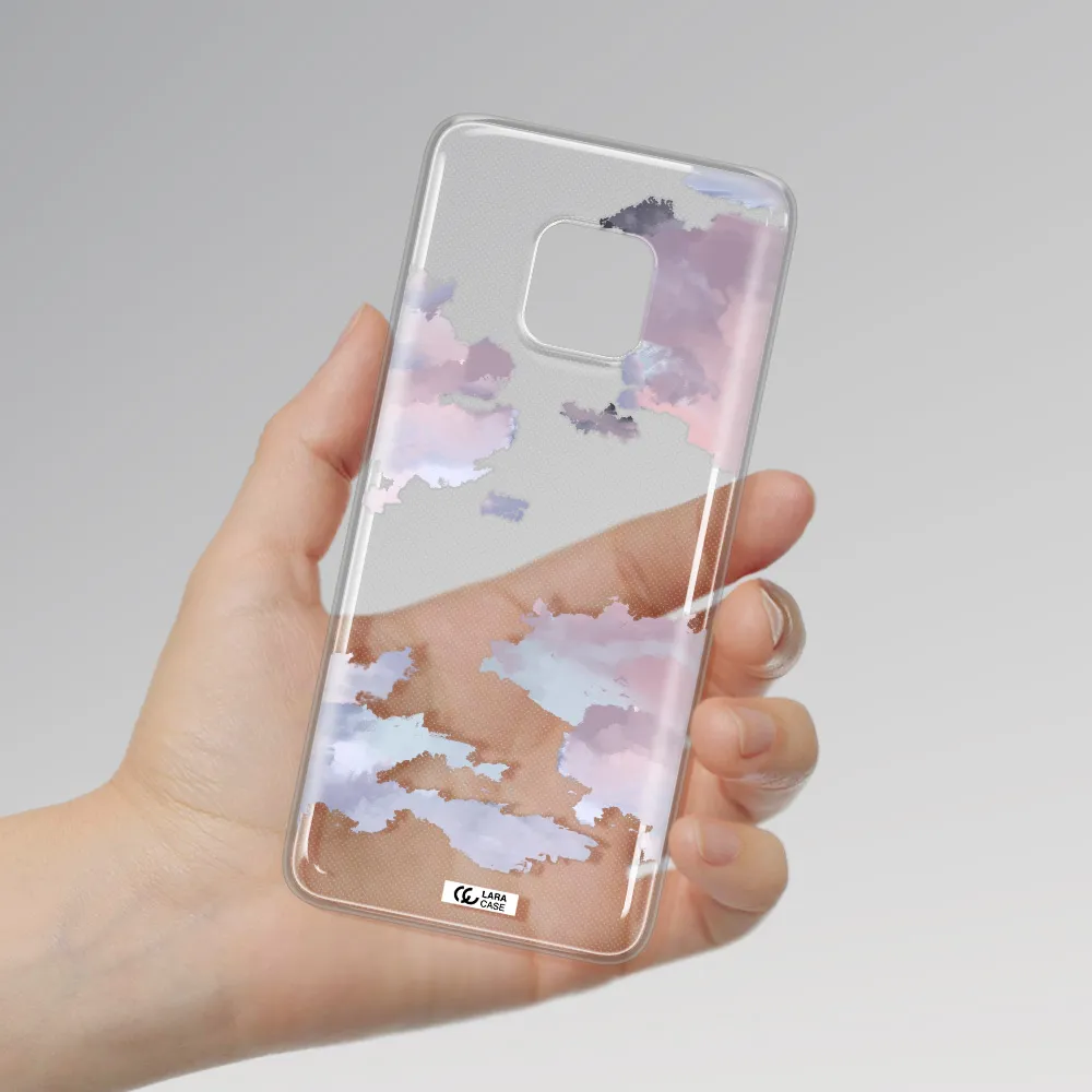 A Close-Up Of A Cloud Huawei Mate 20 Pro Clear Tpu Case
