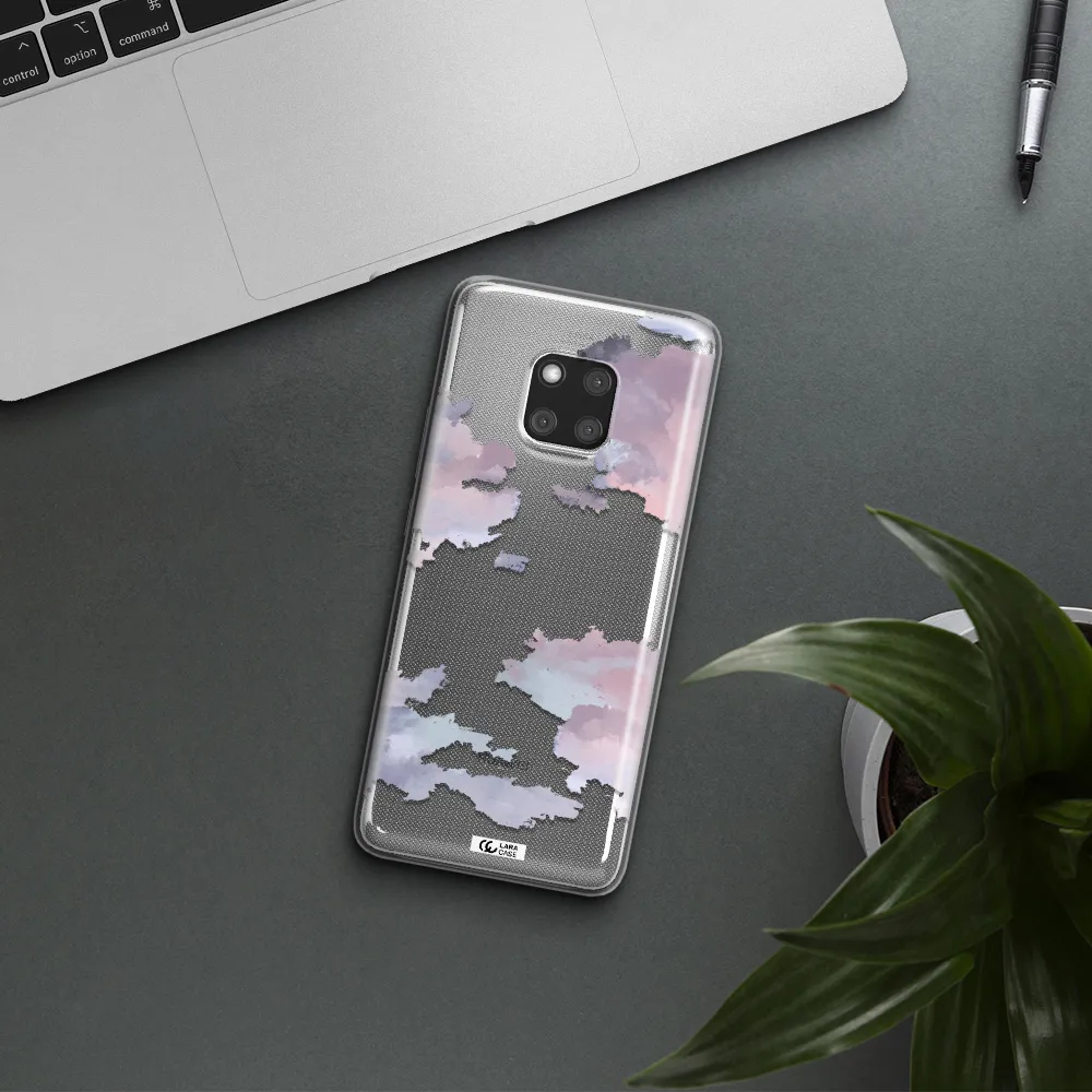 A Close-Up Of A Cloud Huawei Mate 20 Pro Clear Tpu Case