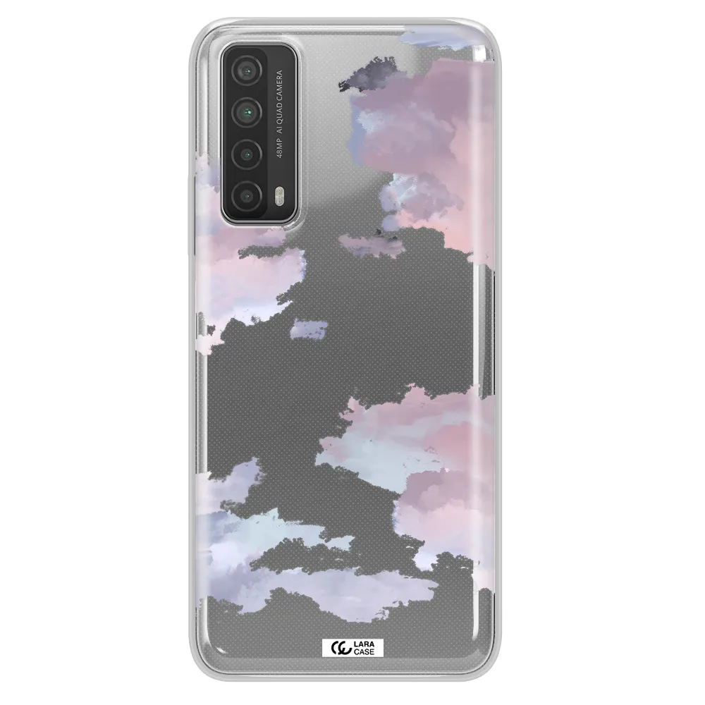 A Close-Up Of A Cloud Huawei P Smart 2021 Clear Tpu Case