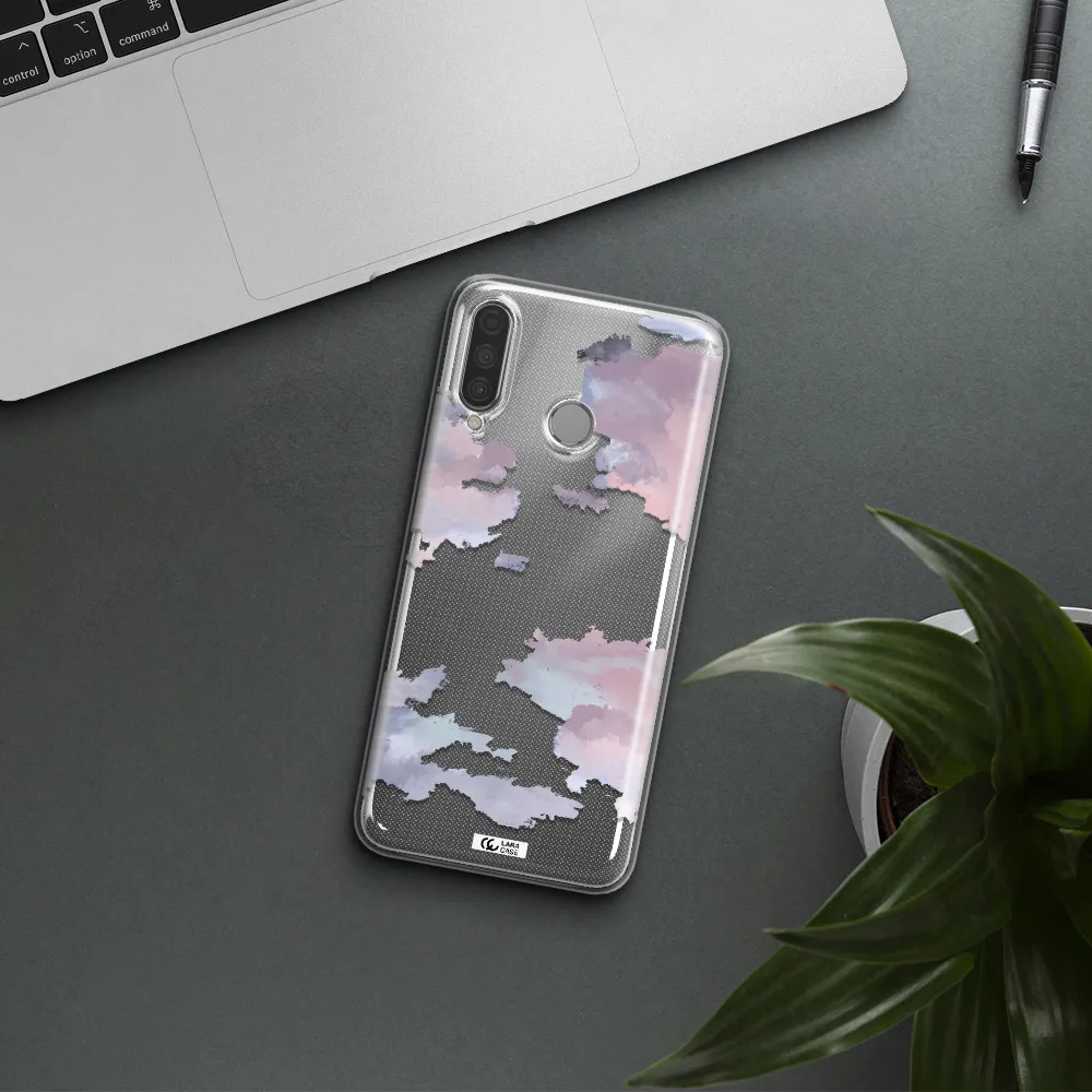 A Close-Up Of A Cloud Huawei P30 Lite Clear Tpu Case