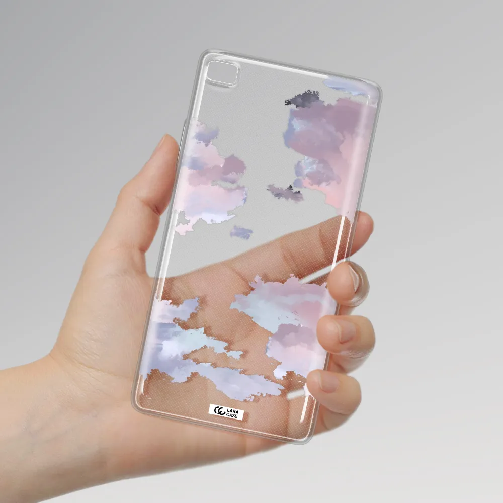 A Close-Up Of A Cloud Huawei P8 Clear Tpu Case