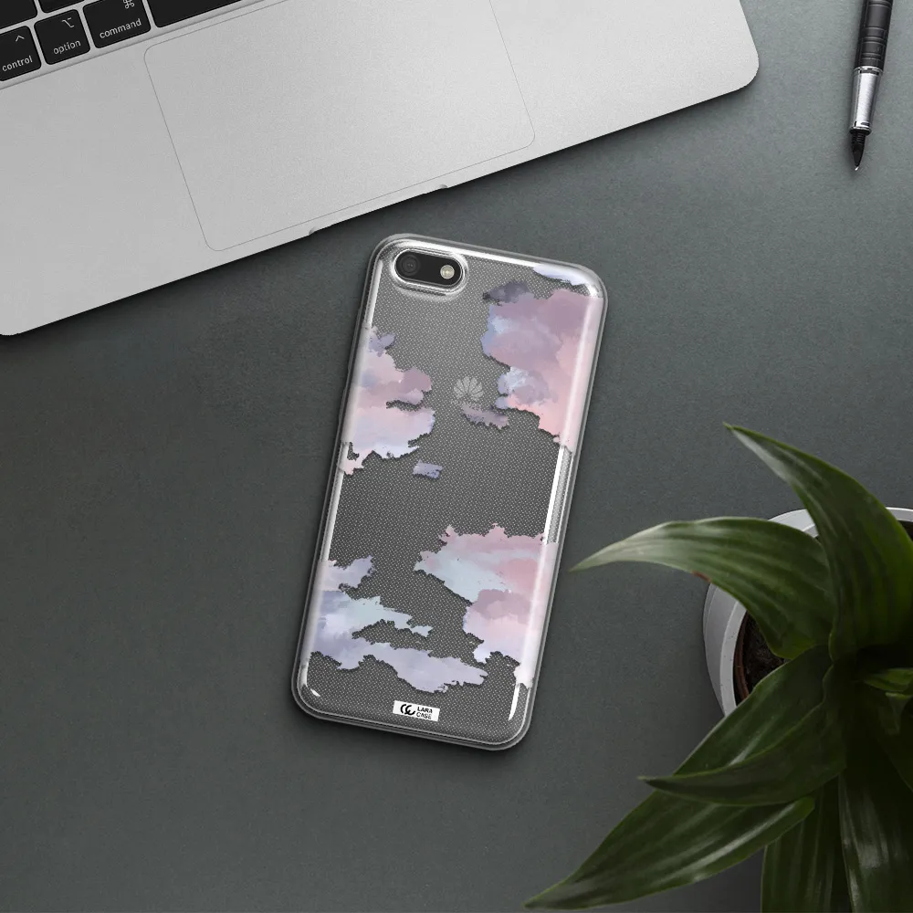 A Close-Up Of A Cloud Huawei Y5 2018 Clear Tpu Case