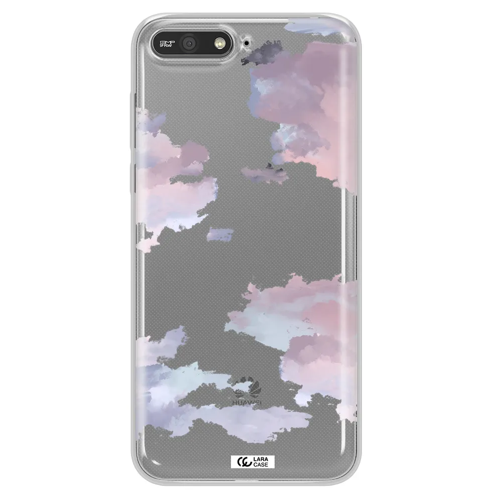 A Close-Up Of A Cloud Huawei Y6 2018 Clear Tpu Case