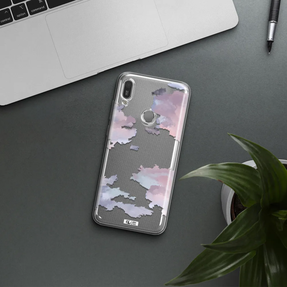 A Close-Up Of A Cloud Huawei Y6 2019 Clear Tpu Case