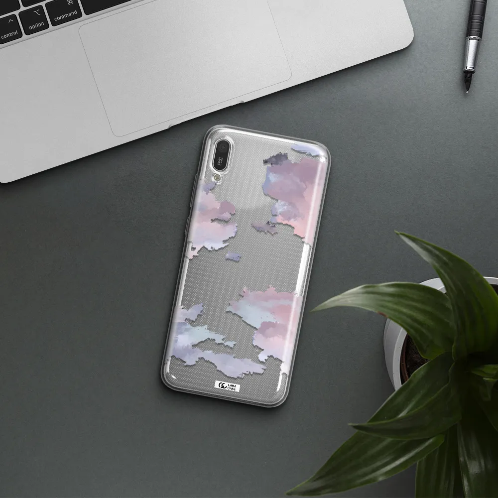 A Close-Up Of A Cloud Huawei Y6 Pro 2019 Clear Tpu Case