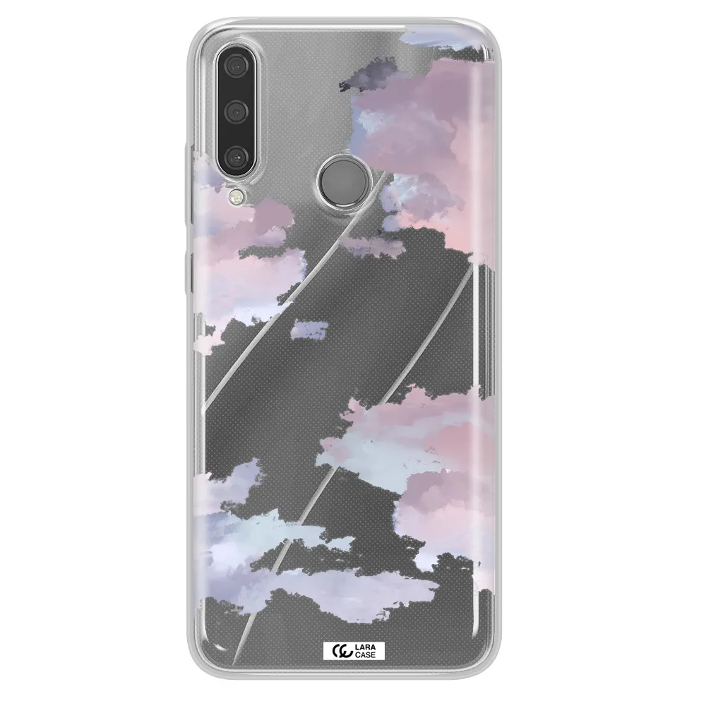 A Close-Up Of A Cloud Huawei Y6P Clear Tpu Case