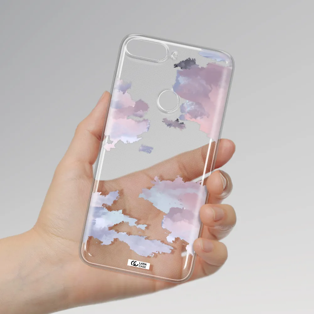 A Close-Up Of A Cloud Huawei Y7 Prime 2018 Clear Tpu Case