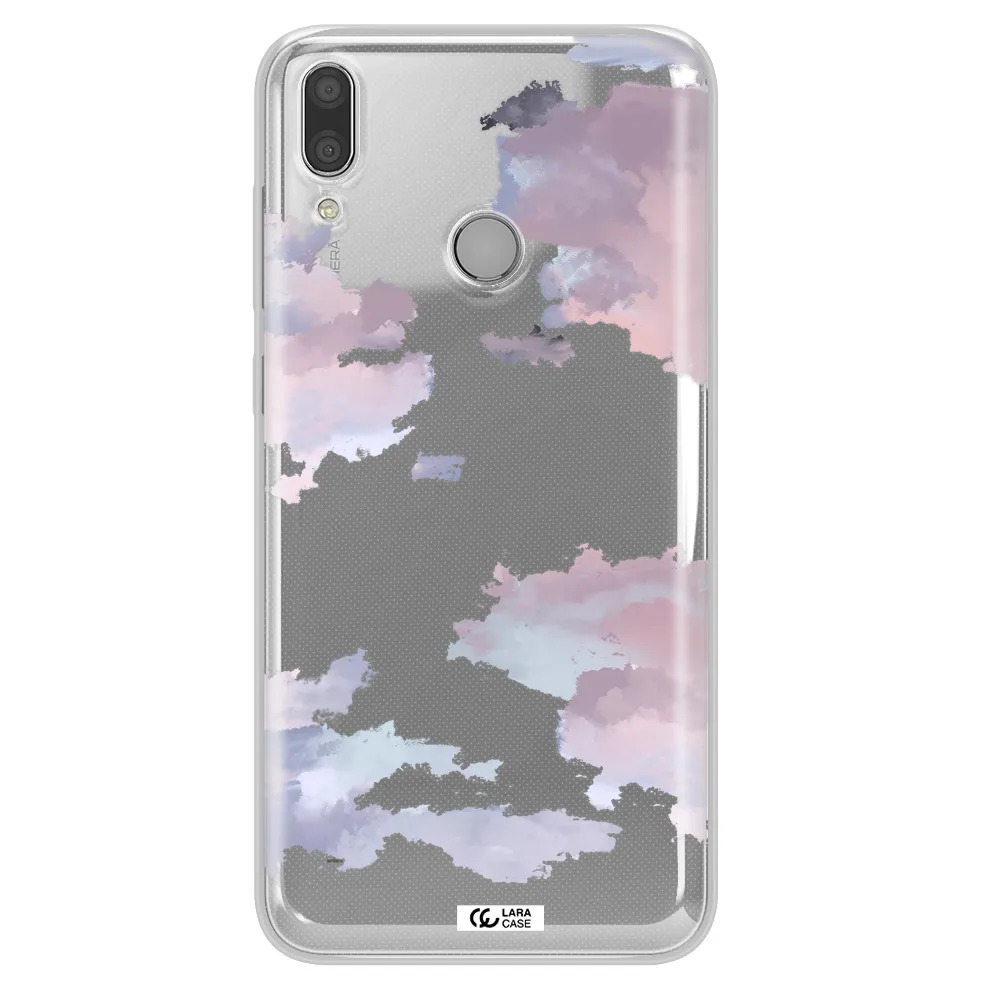 A Close-Up Of A Cloud Huawei Y9 2019 Clear Tpu Case