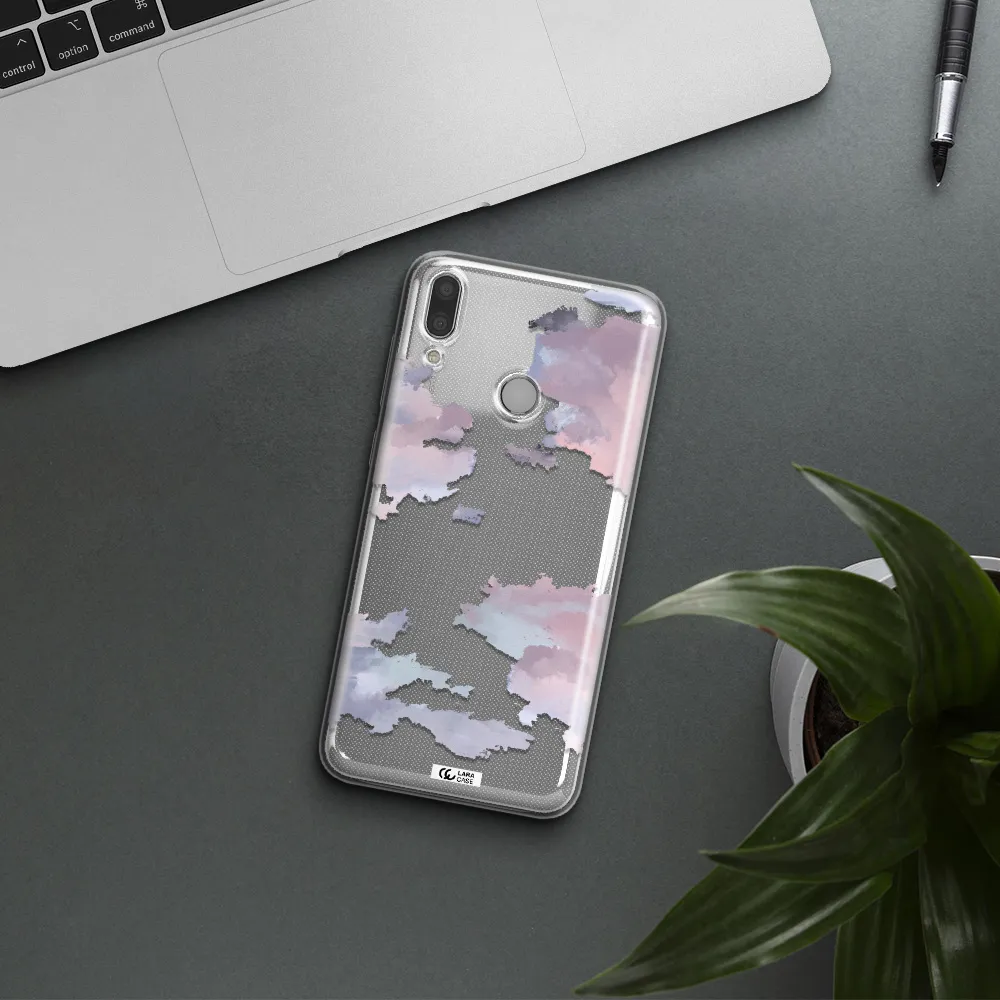 A Close-Up Of A Cloud Huawei Y9 2019 Clear Tpu Case