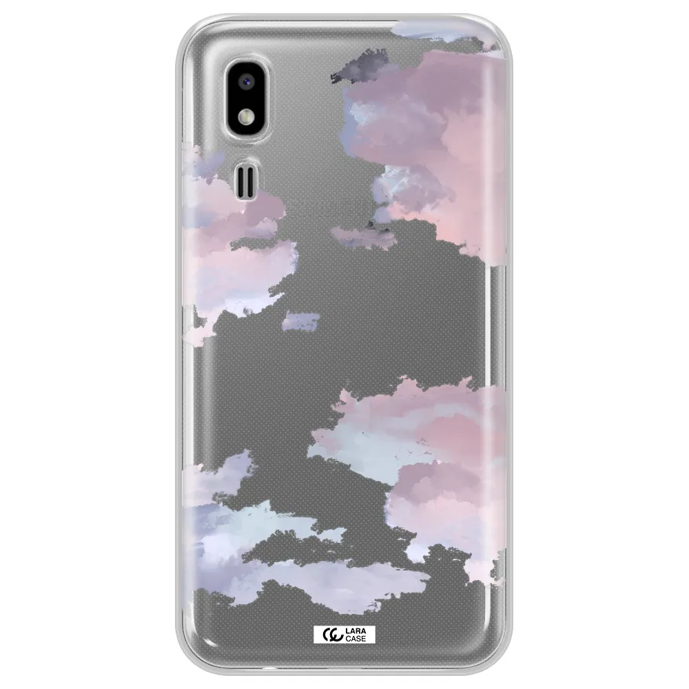 A Close-Up Of A Cloud Samsung A2 Core Clear Tpu Case