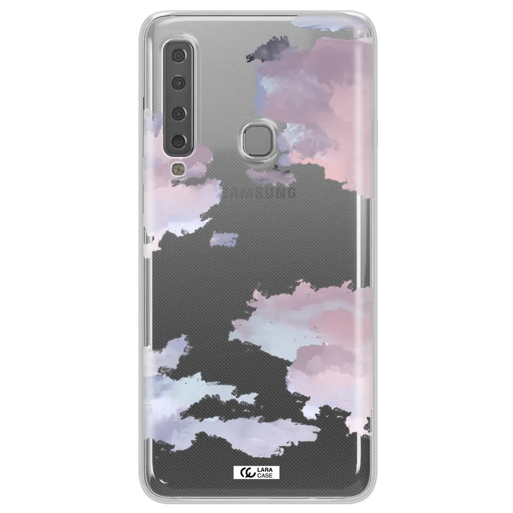 A Close-Up Of A Cloud Samsung A9 2018 Clear Tpu Case
