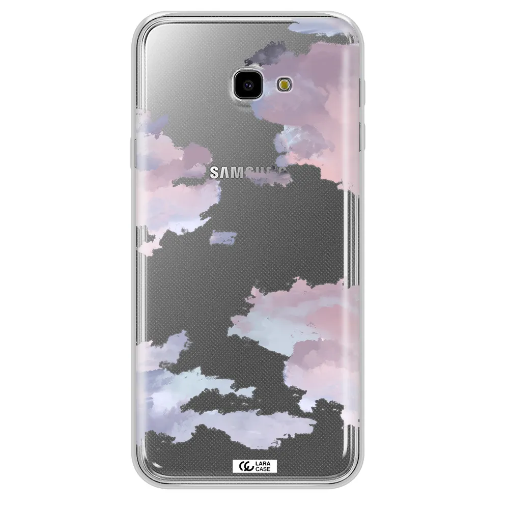 A Close-Up Of A Cloud Samsung J4 Plus Clear Tpu Case