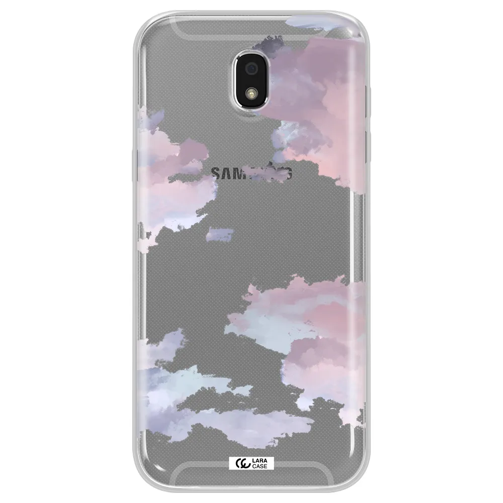 A Close-Up Of A Cloud Samsung J5 2017 Clear Tpu Case