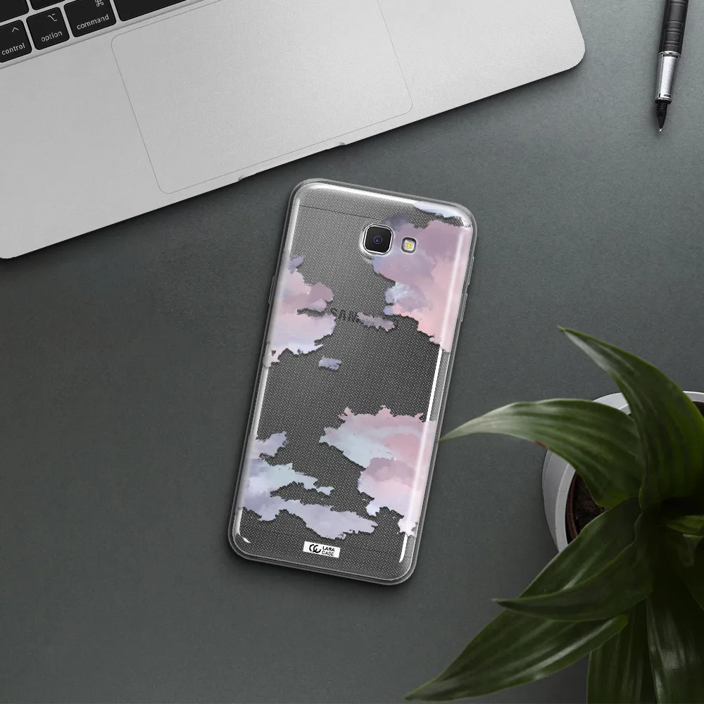 A Close-Up Of A Cloud Samsung J5 Prime Clear Tpu Case