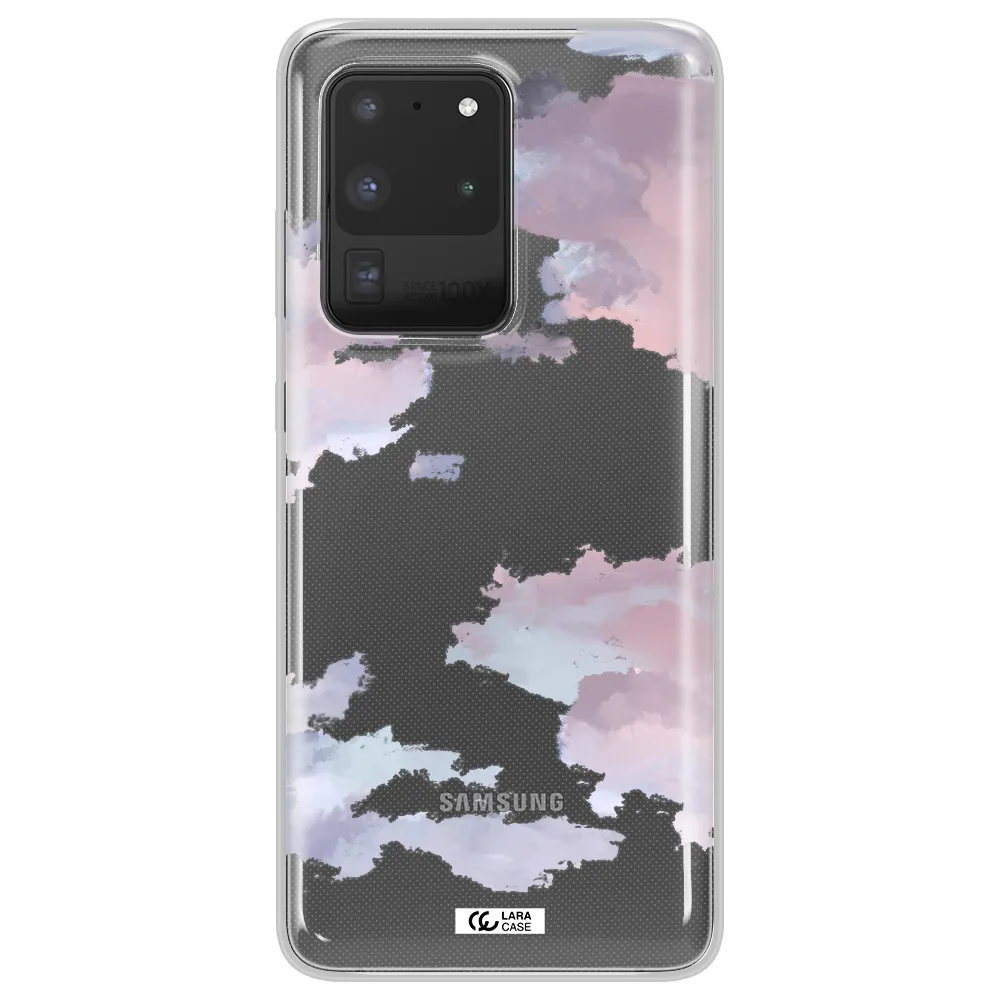 A Close-Up Of A Cloud Samsung S20 Ultra Clear Tpu Case