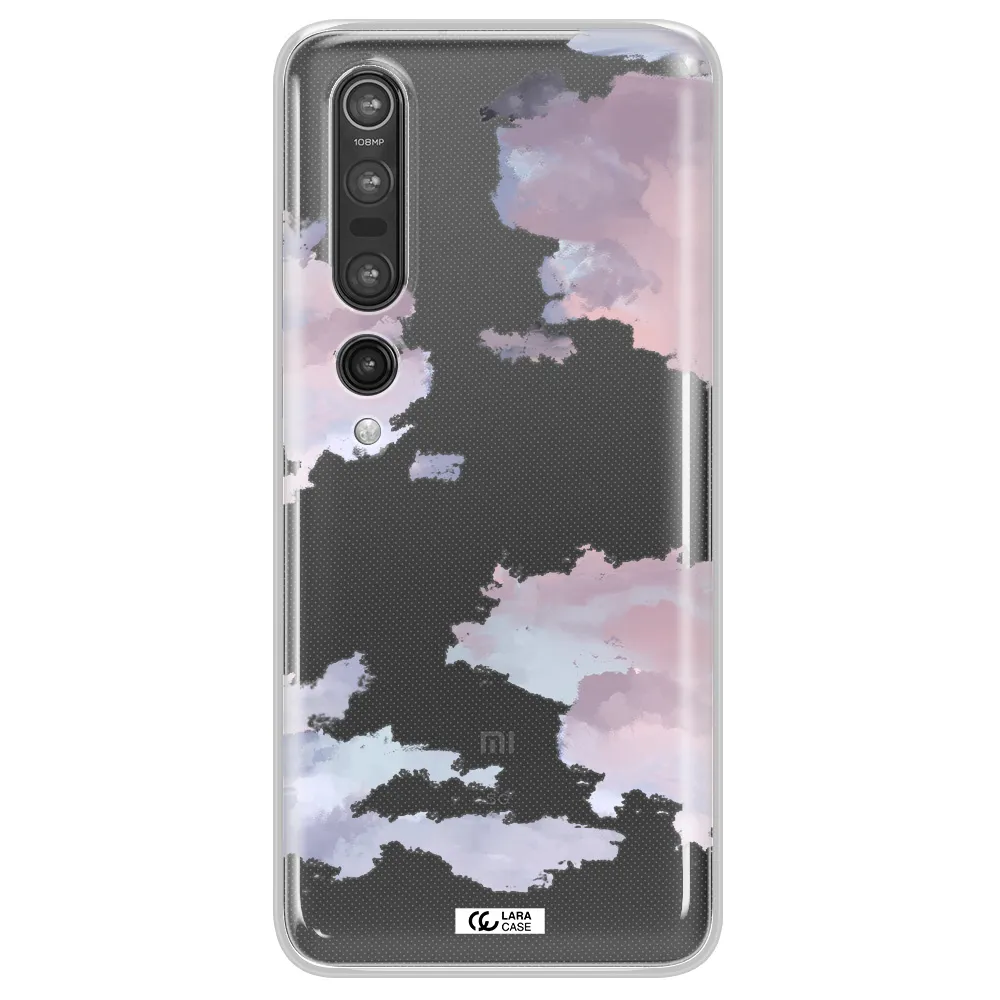 A Close-Up Of A Cloud Xiaomi Mi 10 Pro Clear Tpu Case