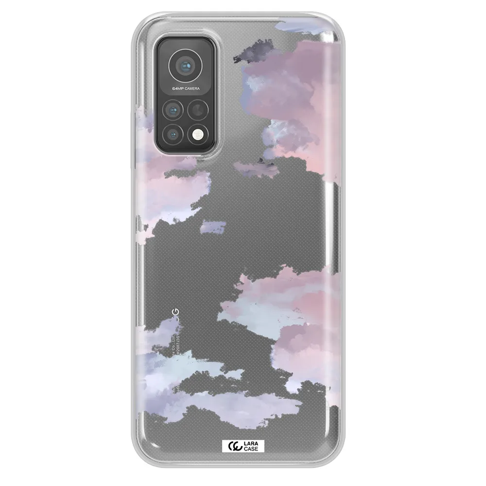 A Close-Up Of A Cloud Xiaomi Mi 10 T Pro Clear Tpu Case