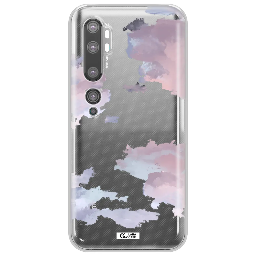 A Close-Up Of A Cloud Xiaomi Mi Note 10 Clear Tpu Case
