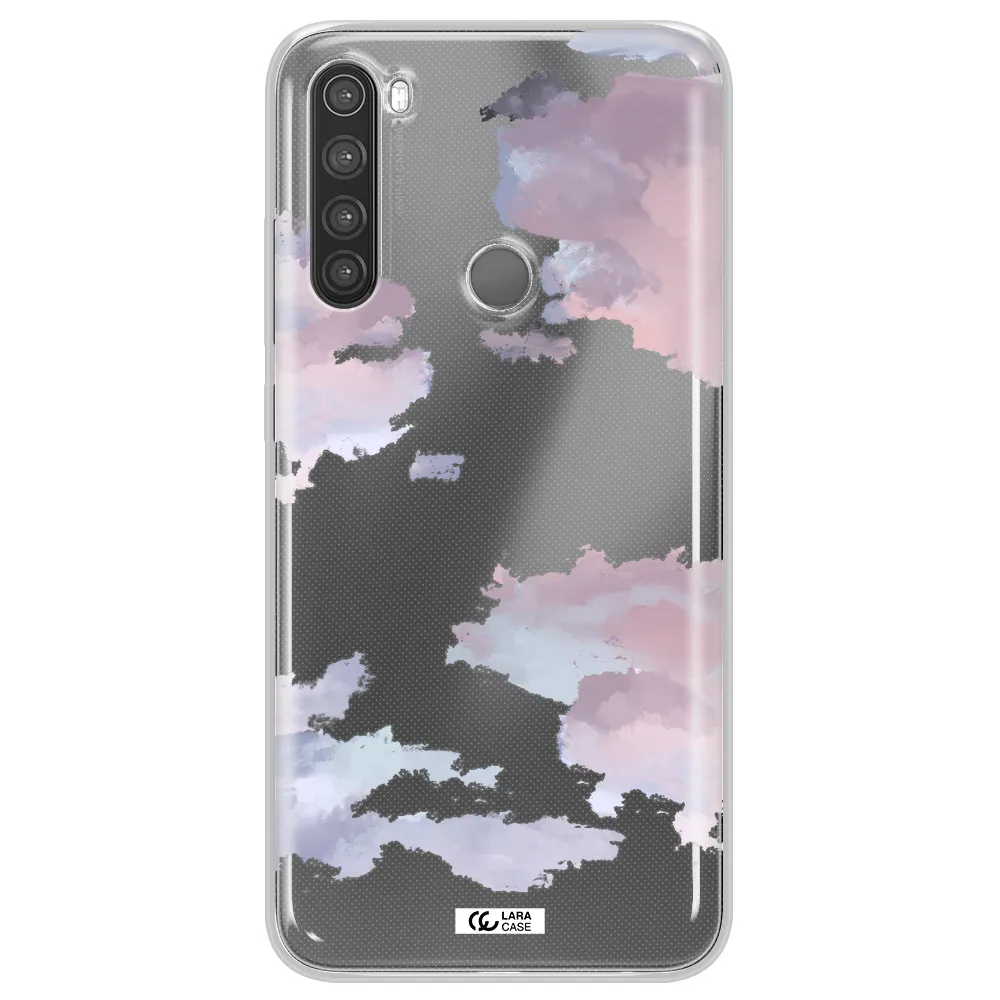 A Close-Up Of A Cloud Xiaomi Note 8 Clear Tpu Case