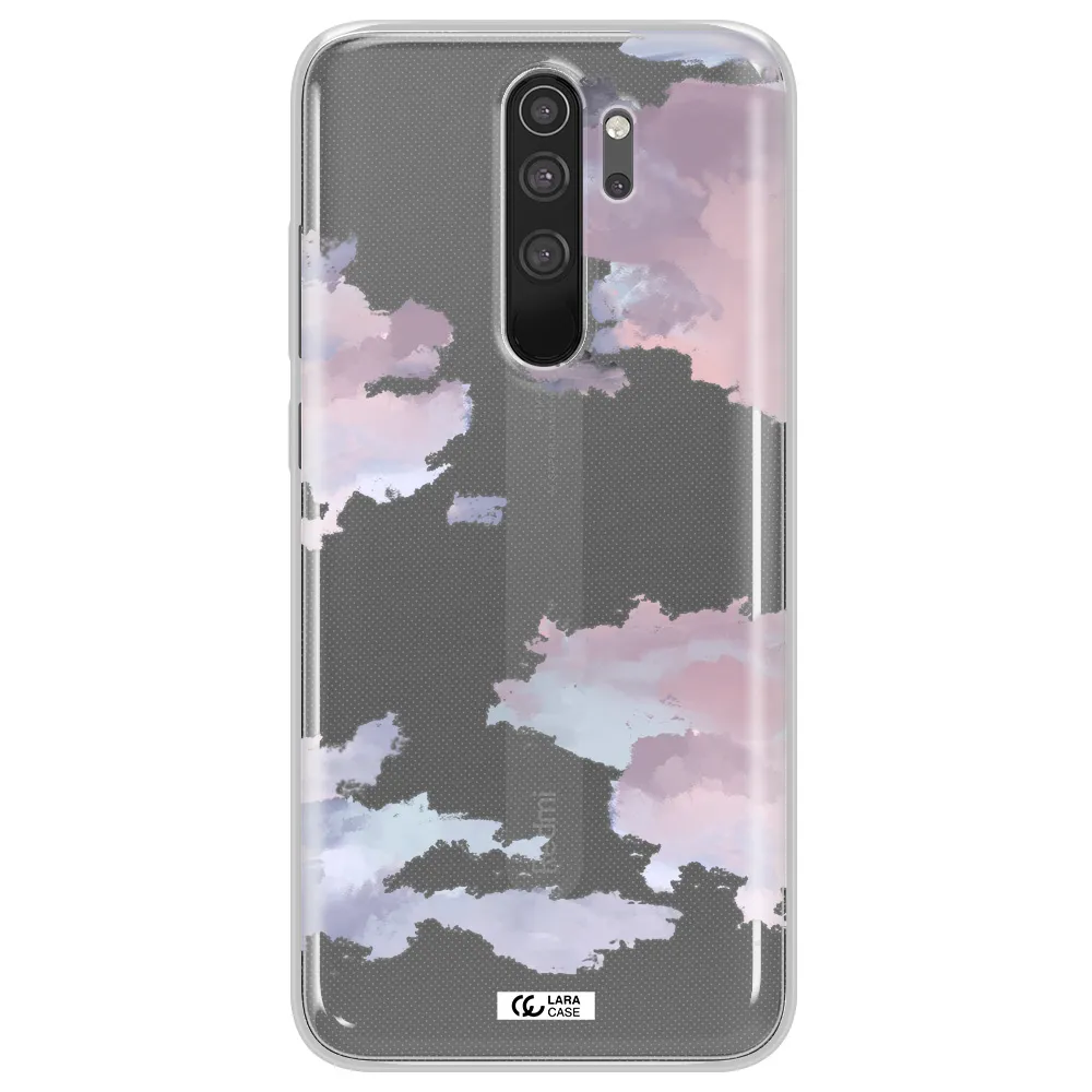 A Close-Up Of A Cloud Xiaomi Note 8 Pro Clear Tpu Case