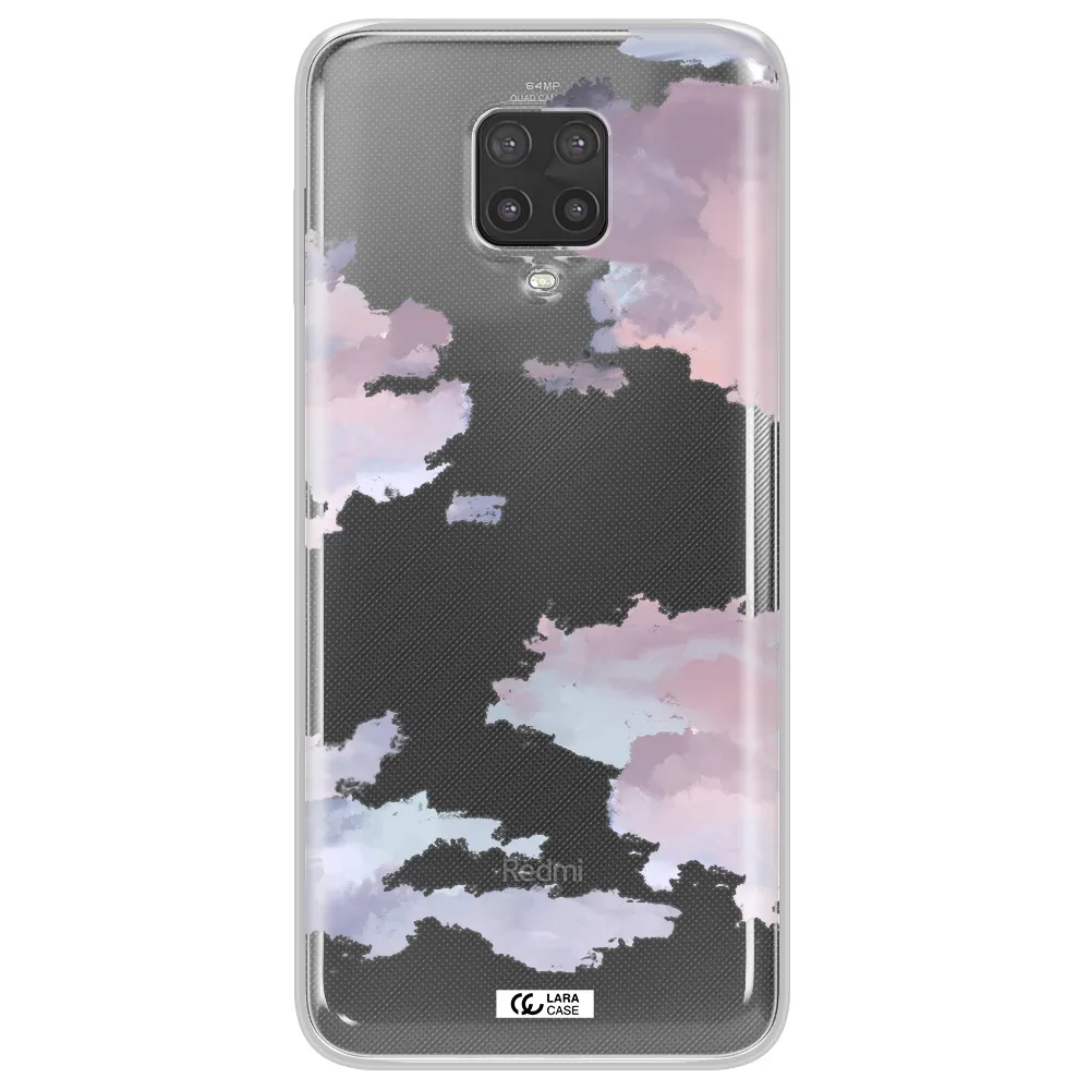 A Close-Up Of A Cloud Xiaomi Note 9 Pro Clear Tpu Case