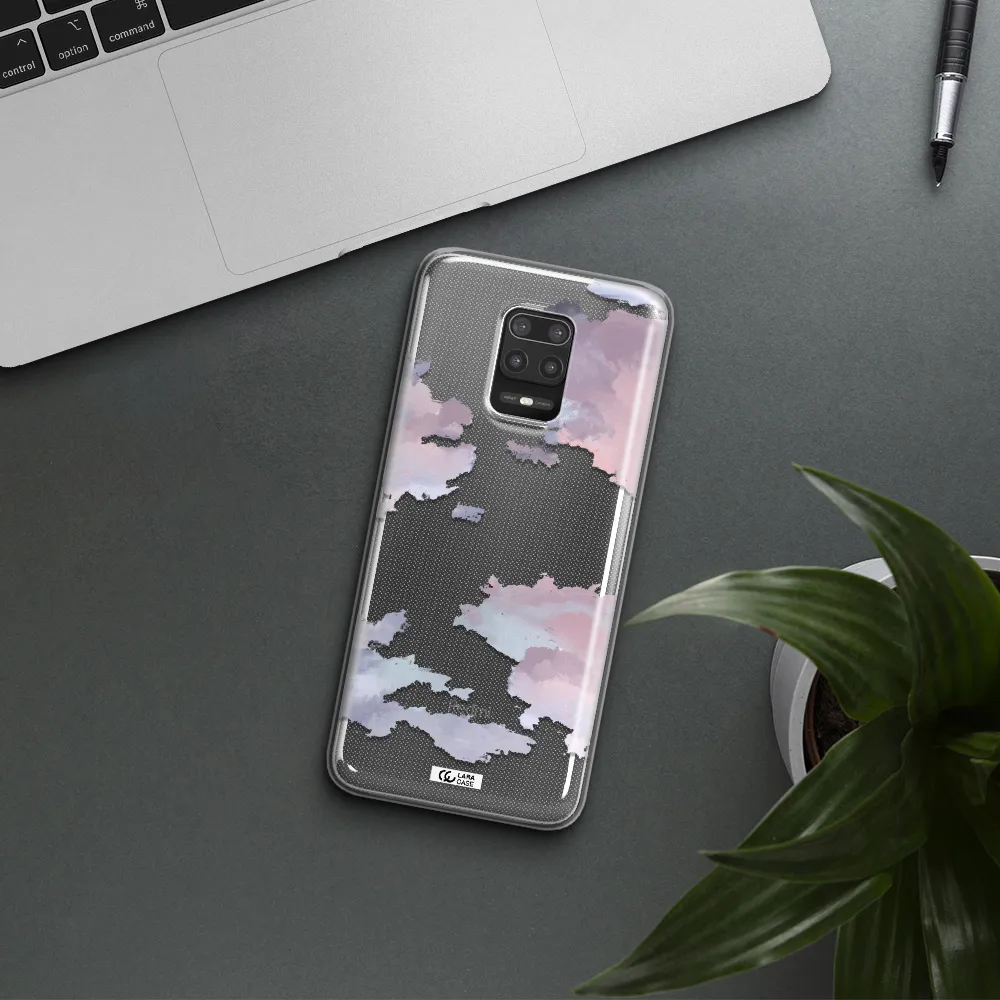 A Close-Up Of A Cloud Xiaomi Note 9S Clear Tpu Case