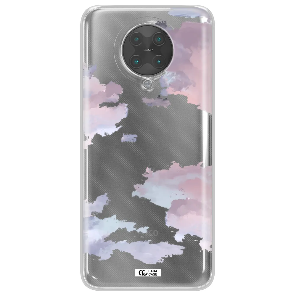 A Close-Up Of A Cloud Xiaomi Poco F2 Pro Clear Tpu Case